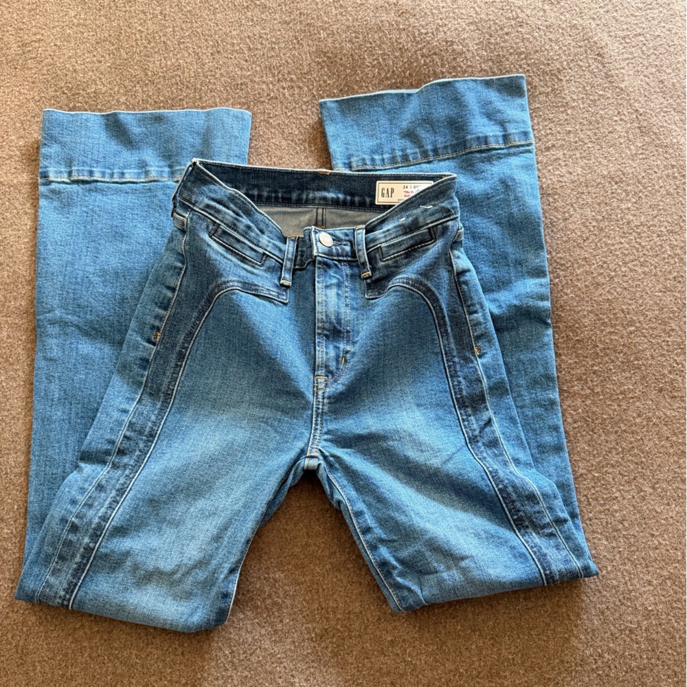 Gap Flare High Rise Jeans
